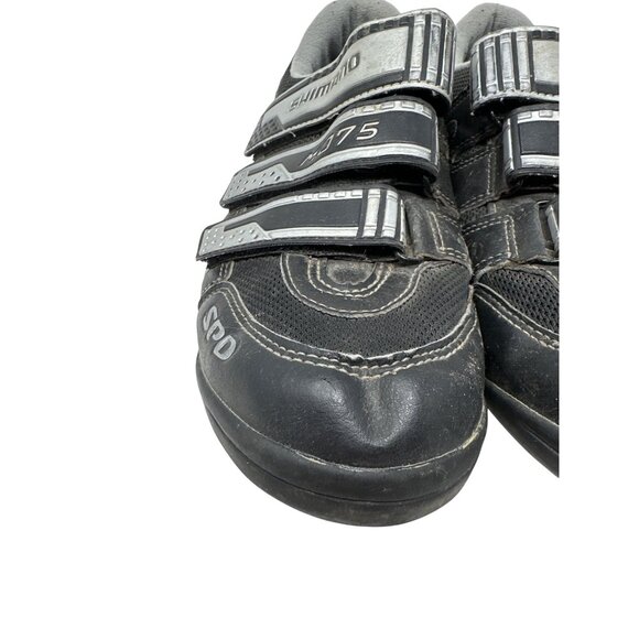 Shimano M075 SPD Cycling Shoes With Hook and Loop Straps Mens Size 46 US 11.2 - Picture 9 of 16